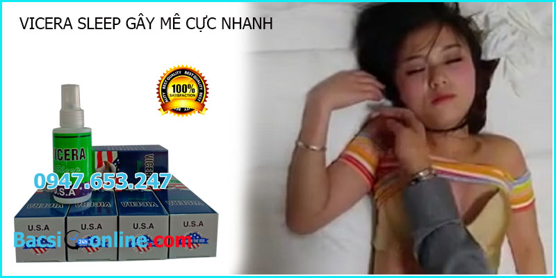 Loại thuốc gây mê cực mạnh Vicera sleep Loại thuốc gây mê cực mạnh Vicera sleep