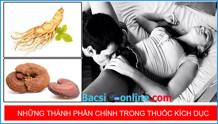 thành phần chính trong thuốc kích dục